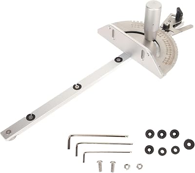 Fit Table Saw Miter Gauge Universal Standard 27 Angle Stops Aluminum Miter Gauge for Table Saw Band Saw Router Table