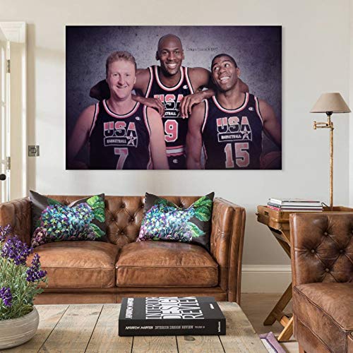 LKJHLK Larry Bird, Giordania e Magia Johnson