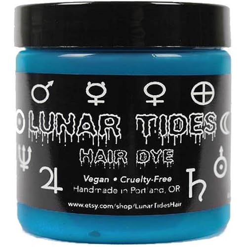 Lunar Tides Semi-Permanent Hair Color (43 colors) (Cyan Sky, 4 fl. oz.)