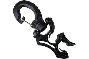 Scuba Choice Double Hose Regulator Holder with Clip