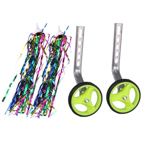 Set de ruedas de entrenamiento Alipis Bike, ruedas auxiliares universales de 12-20 pulgadas con soporte y cinta para niños, equilibrio y seguridad en bicicleta color aleatorio miniatura 1