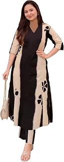 ANNI Designer Women's Ethnic Co-Ord Set | Kurta Pant Set | Kurta Palazzo Set | Stylish Cotton Suit Set for Women, Festival... Price In India