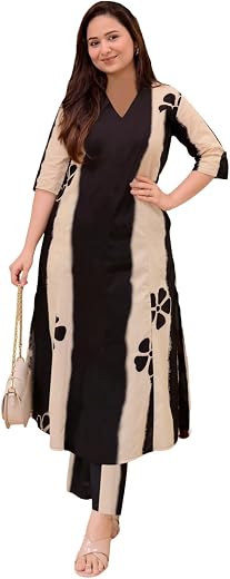 ANNI Designer Women's Ethnic Co-Ord Set | Kurta Pant Set | Kurta Palazzo Set | Stylish Cotton Suit Set for Women, Festival...