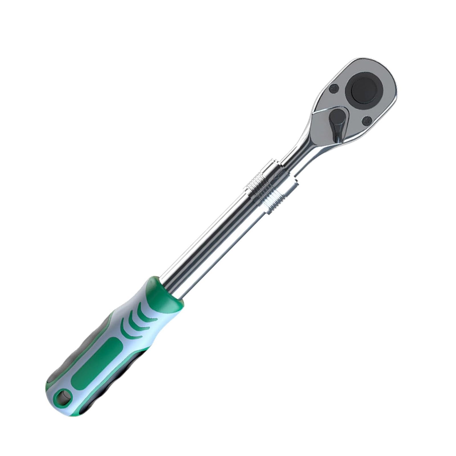 Buxuaaaa Torques Ratchets Wrench 90 Tooth Mechanism Flexible Shafts Practical Construction Steel Spanner Extendable Ratchets Wrench