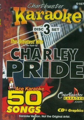 Chartbuster Karaoke CDG 3 Disc Pack CB5107 - The Greatest Hits of Charley Pride-image-12