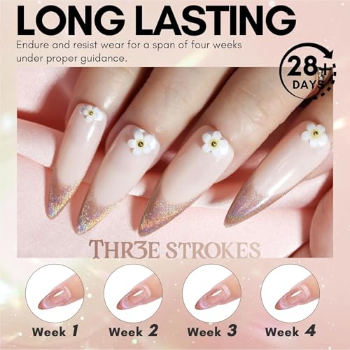 Image of THR3E STROKES 9D Glitter Cat Eye Gel Magnetic Shimmery Finish Nail Polish Art Manicure DIY at Home Soak Off UV Gel 7.5ML (CE6, 7.5ML)