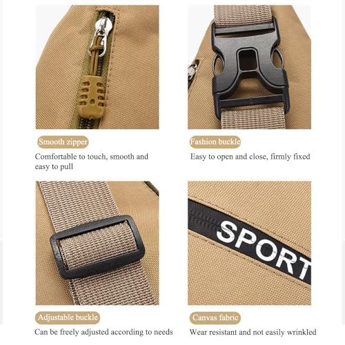 Bauchtasche für Herren und Damen, mit Fächern für Aufbewahrung und verstellbaren Schnallen, ideal für Spaziergänge mit Hunden und Laufen