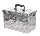 aus Aluminium; rostfrei HKM Putzbox -Alu- 37x22x24 cm