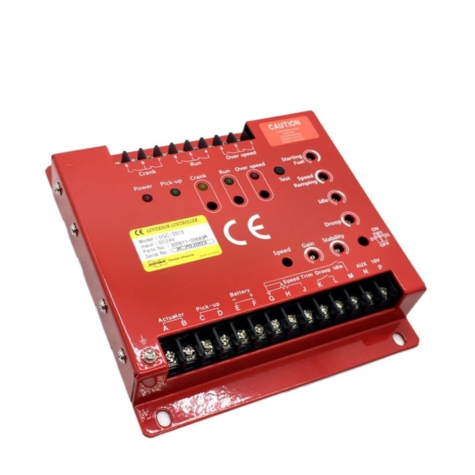 DGC-2013 Elektronischer Gouverneur Rot Drehzahlregler Stromerzeugendes Steuermodul 300611-00683A