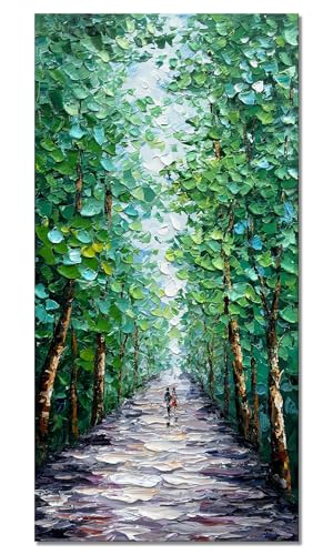 Alenoss Hand Painted Canvas Wall Art