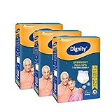 Dignity Overnight Pull Up Adult Diapers Pant Style - 30 Count (Large-Extra Large) with Soft Elastic and Extra Absorbent Core, Waist Size 34