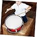 WHAMVOX Boys and Girls Drum Set Marching Snare Drum Kit Drumsticks Belt and Gloves Musical Instrument Set for Toddlers Teens Boys and Girls