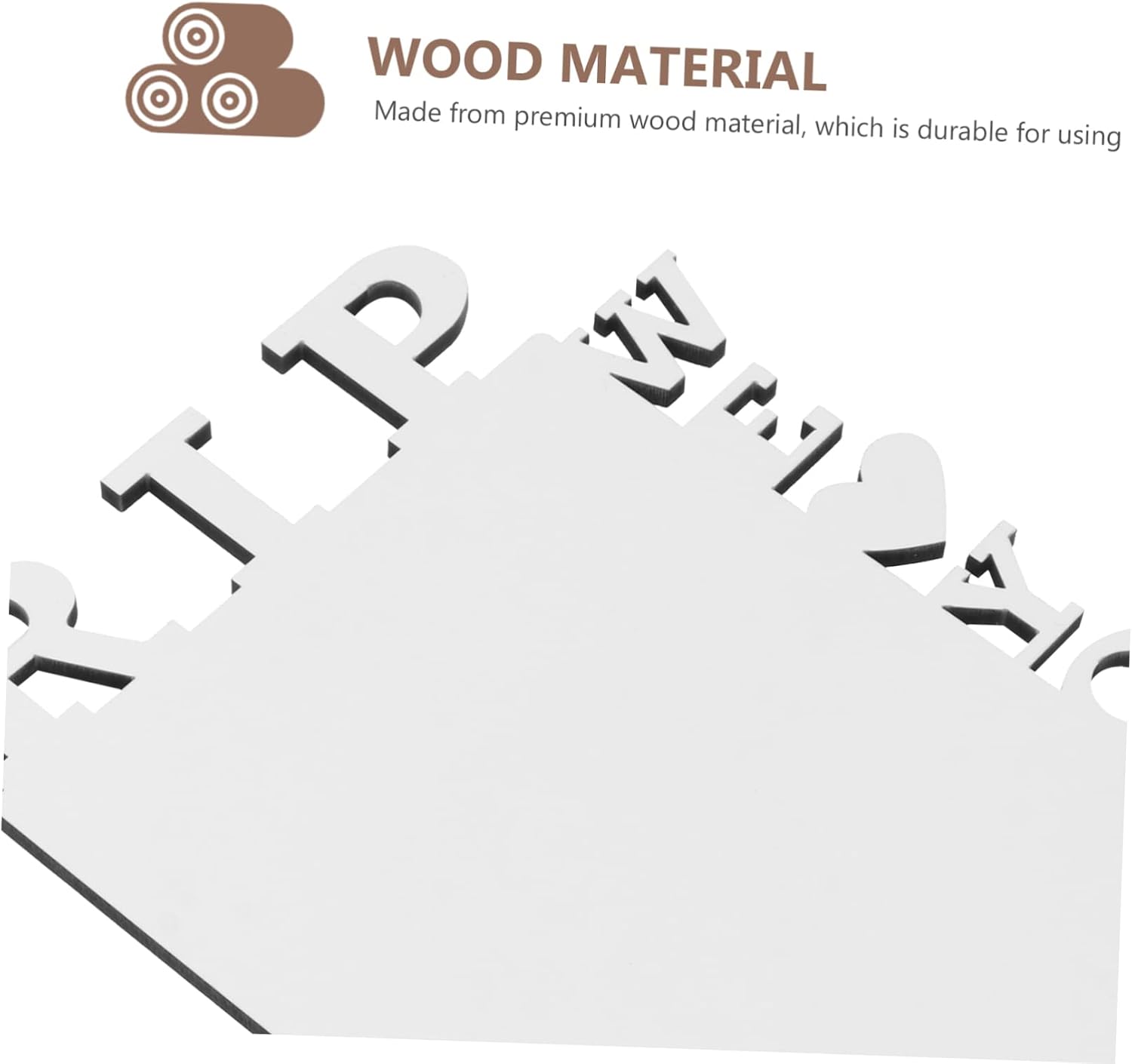 Ciieeo Wooden Sublimation Blank Photo Frame DIY Thermal Transfer Picture Frame for Home Office Gallery Use for Memorable Moments