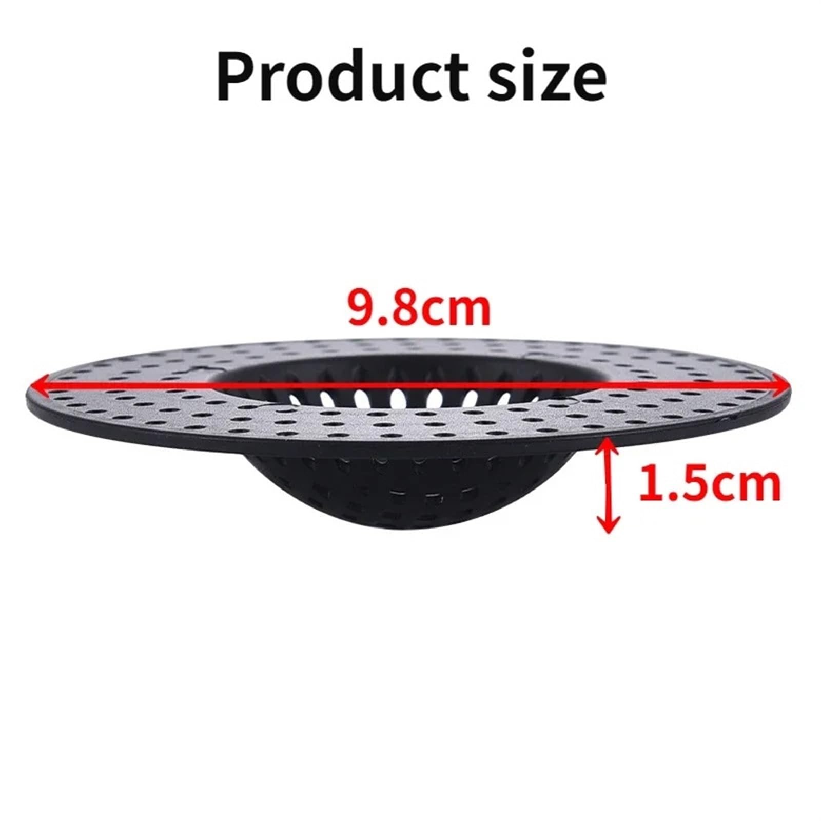 Colador de Fregadero (2 Unidades), Filtro de Fregadero de Cocina, Filtro de alcantarillado, tapón, desagüe de Suelo, Accesorios para el hogar, Tapa de desagüe