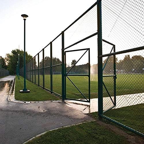 Miniatura 6 de D&D Technologies LL3ABRND LokkLatch - Pestillo redondo para puerta de poste con botón de acceso externo, llave bloqueable y funciona en ambos lados