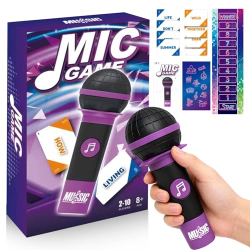 Mic Karaoke Party Game for Family and Adult Christmas & Birthday Gifts