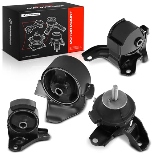 A-Premium 4PCS Engine Motor Mount and Transmission Mount Set Compatible with Hyundai Tucson 2005-2009 & Kia Sportage 2005-2010, L4 2.0L DOHC Petrol, Replace# 219302E300, 218102E000