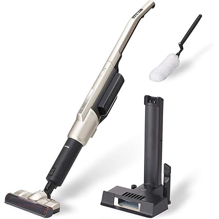 Amazon アイリスオーヤマ 掃除機 コードレス ハンディ スティッククリーナー I10 紙パック 静電モップ スタンド付 強力吸引 自走式回転ブラシ ほこり感知センサー搭載 2way 自立構造 シャンパンゴールド Ic Sldcp9 アイリスオーヤマ Iris Ohyama スティッククリーナー