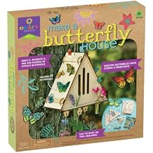 Craft-Tastic Make A Butterfly House DIY Nature Craft No Tools Needed Decorate Your House with Flowers Ages 4+ with Help