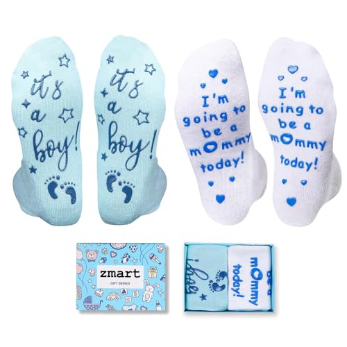 Image of Zmart Pregnancy Mom Labor Delivery Gifts - First Time Mom Socks for Wife