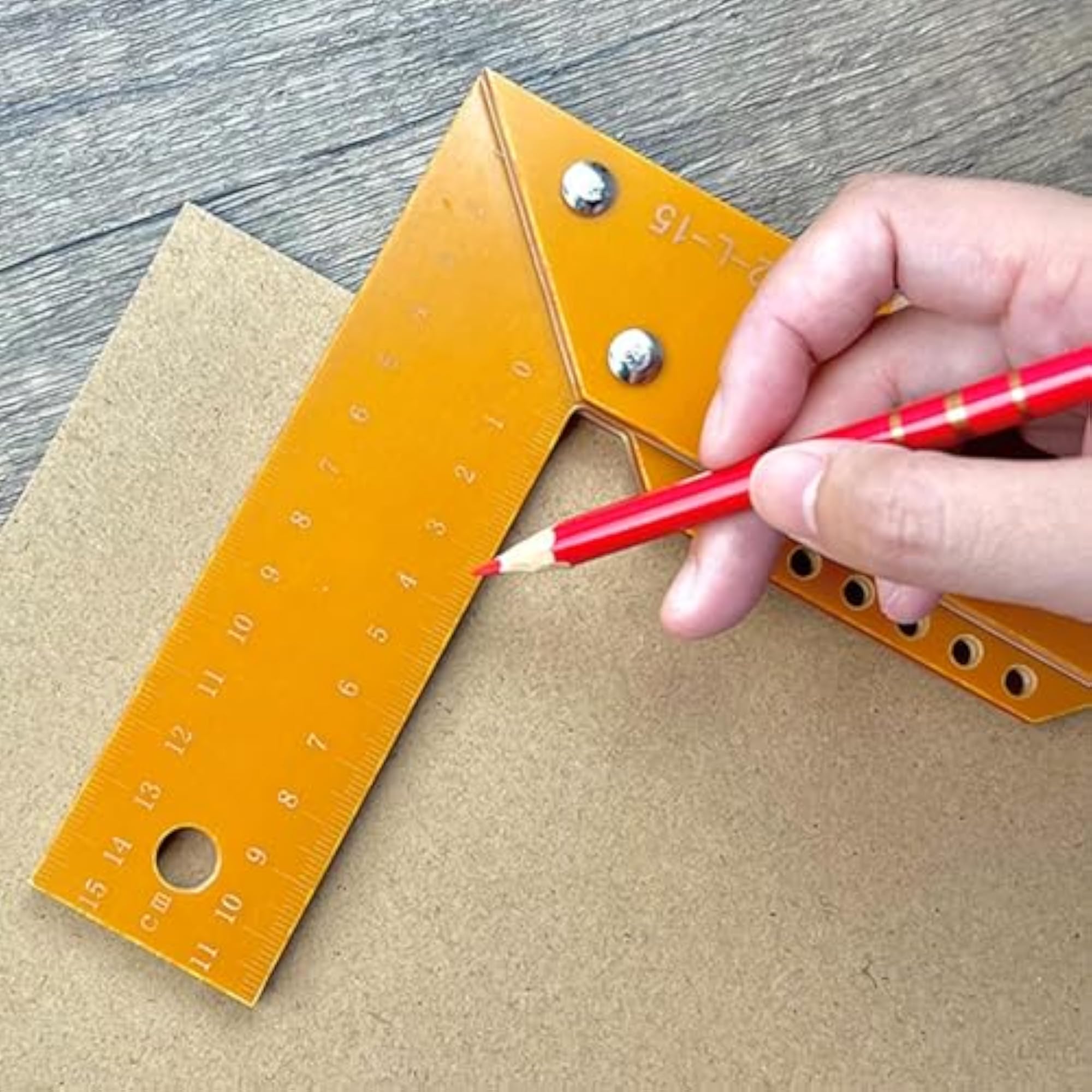 L Square Ruler Woodworking Measuring & Marking Tool