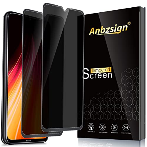 Film protection Xiaomi Redmi Note 8 verre trempé 9H transparent lot de 2