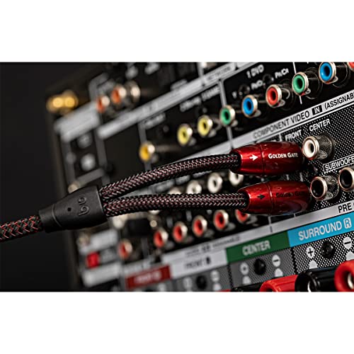 Audioquest Golden Gate Rca Male To Rca Male Cable - 16.4 Ft. (5M) #TOP4