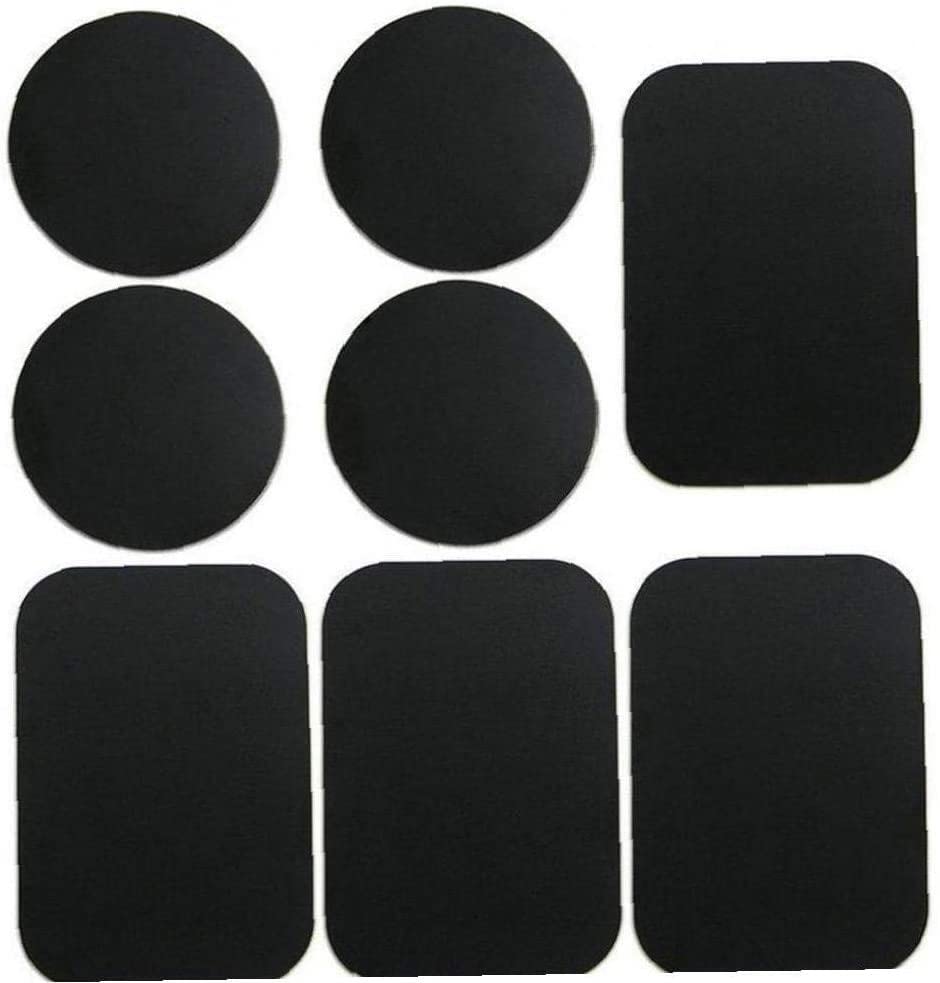 Phone Metal Plates Replace Metal Car Mount Panel Sticker for Car Mount Cell Phone Holder Black