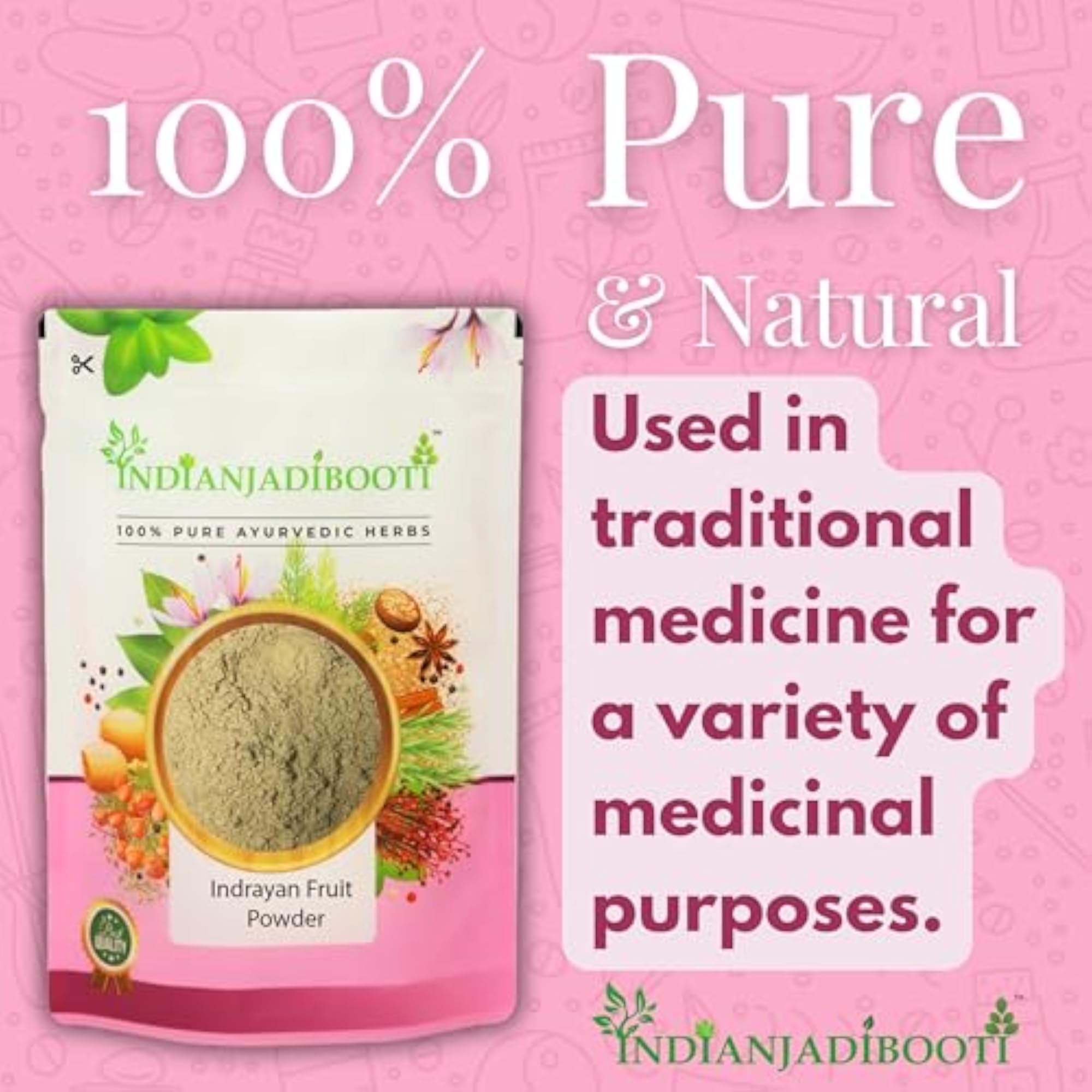 Indrayan Phal Powder, Natural Herbal Supplement