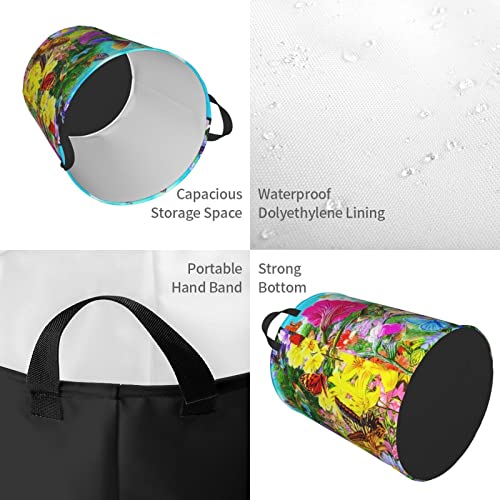 Panier à linge pliable de grande capacité avec structure rétractable