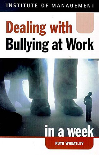 Image of Dealing with Bullying at Work in a week (IAW)