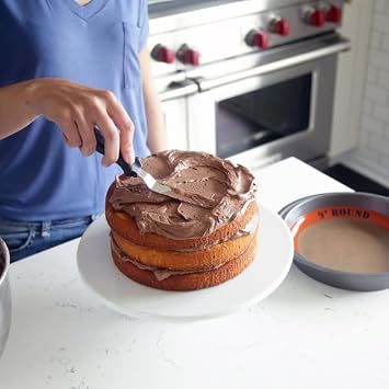 Silpat The Original Round Cake Liner Non-Stick Silicone Baking Mat, 9 (Pack of 2)