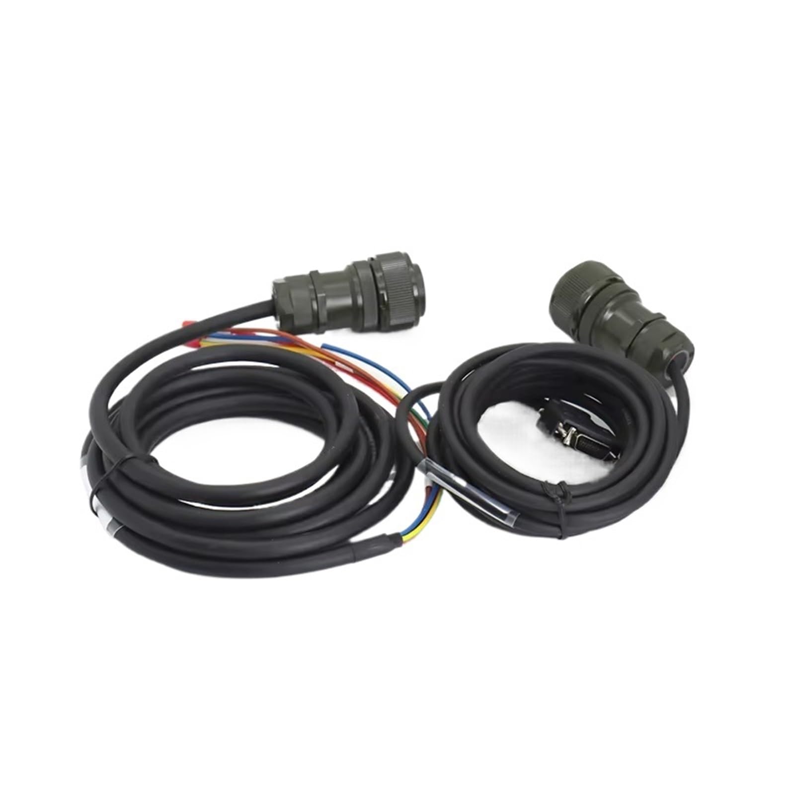 mXCDtRptJ 1pcs Servo Motor Encoder Cable ASD-A2EN1003 ASD-A2EN1005 Power Cable ASD-A2PW1003 ASD-A2PW1005 for A2 Series(Power Cable,10M)