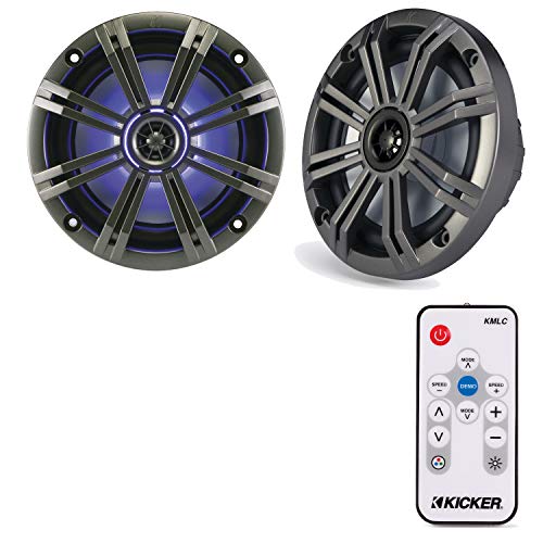 Amazon.co.jp: KICKER 6.5インチ KMシリーズ マリンスピーカーバンドル