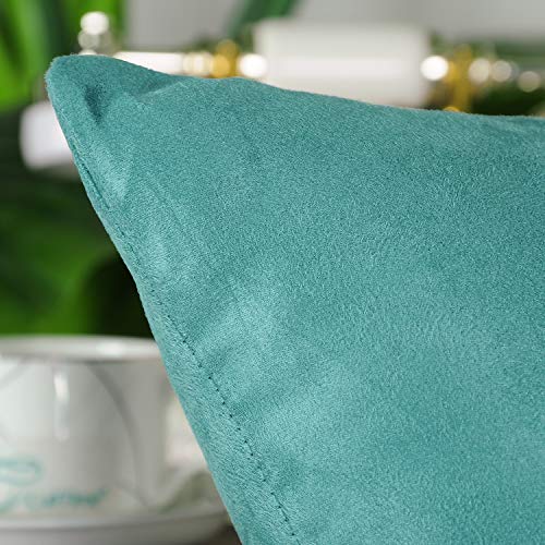 image for Pack of 2 CaliTime Cozy Throw Pillow Covers Cases for Couch Bed Sofa S