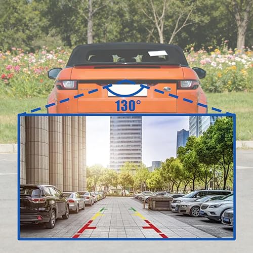 Image of No. BJ32-19H422-AB Rear View Backup Reverse Parking Camera /Rear View Camera | Compatible with Land Rover Range Rover Evoque 2012-2017, Parking Reversing Assist, BJ32-19H422-AB