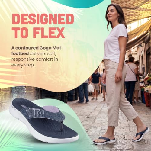 Image of Skechers Women's On-the-go Go Walk Flex Sandal - Eve
