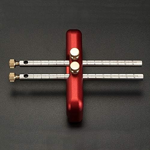 Adjustable Marking Gauge Wood Scribing Mortise Gauge DIY Woodworking Aluminum Alloy Scribe Tool
