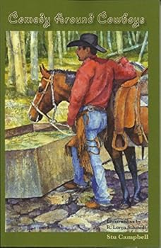 Paperback Comedy Around Cowboys Book