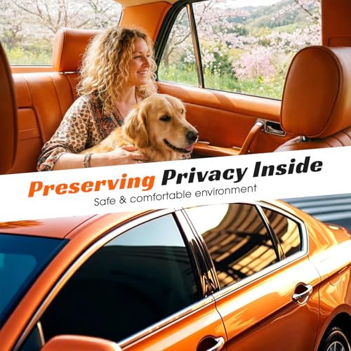 Image of Window Tint Car 70% VLT, 20 inch x30' Ceramic Window Roll for Privacy Sun & Glare Protection UV Heat Blocking, Scratch Resistant 5-Layer