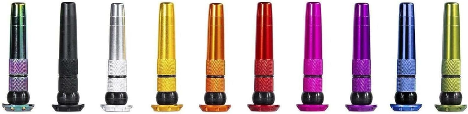 Muc-Off Stealth Tubeless Puncture Plug, Matt Black - Bar End Puncture Repair Tools for Tubeless Tyres - Tubeless Puncture Plug Repair Kit