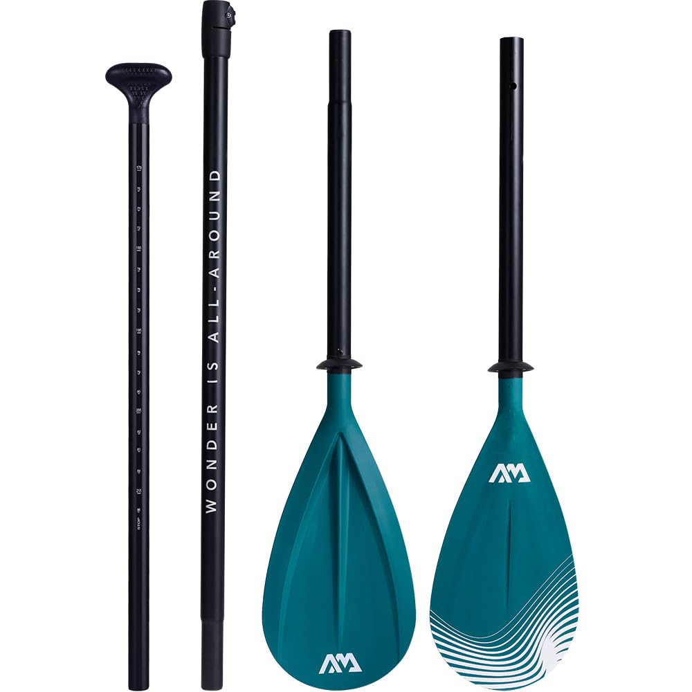 Aqua Marina Dual-Tech Dual-Tech Pagaia in Alluminio per SUP/Kayak 165-215cm (3-4 Sezioni) B0304614