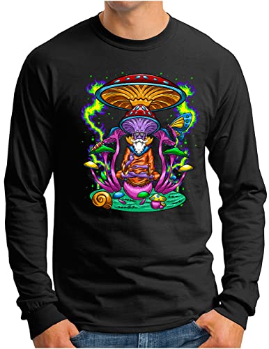 T-shirt manches longues psytrance homme OM3 vêtement festival goa