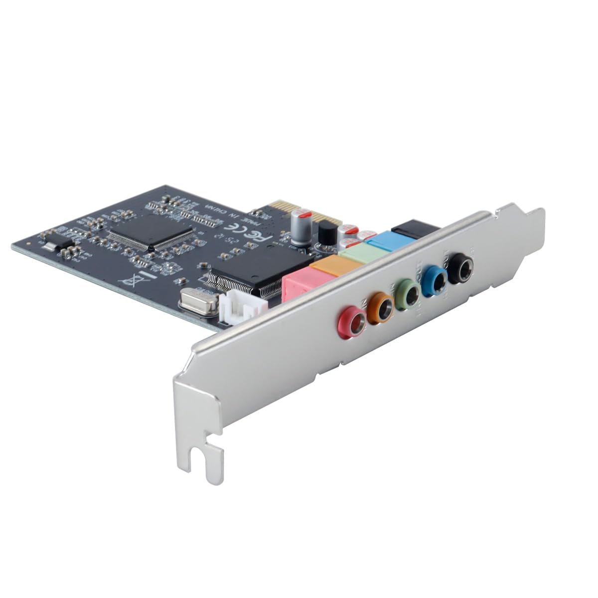 Scheda audio interna 5.1 per PC per Windows Xp/7/8/10 Scheda stereo 3D CMI8738 PCI-E 7/Vista/XP 32/64 bit
