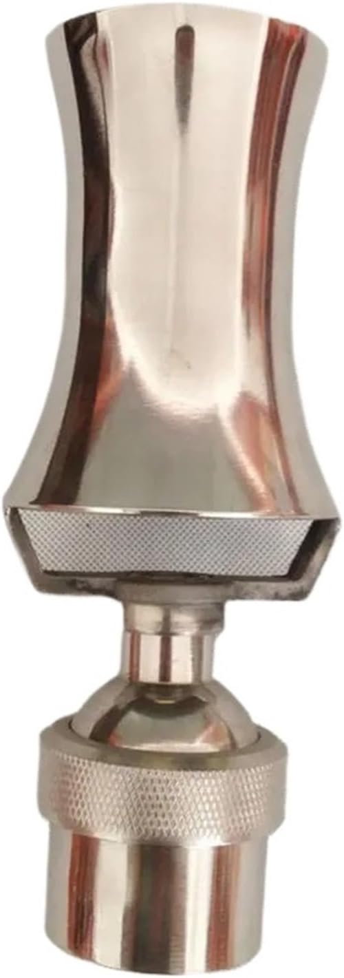 Fountain Nozzle Head 1/2" 3/4" 1" 1.5" Brass Stainless Steel Cascade Water Fountain Nozzles Sray Head Pond Pool Jet Nozzles Pond Fountain Head(1.5 304SS)