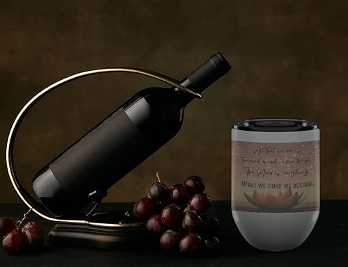 Vista 22 de TJ Originals Buddha Quotes Quiet the Mind and the Soul Shall Speak Regalos para ella – Taza de cerámica de 11 oz – Regalos de paz