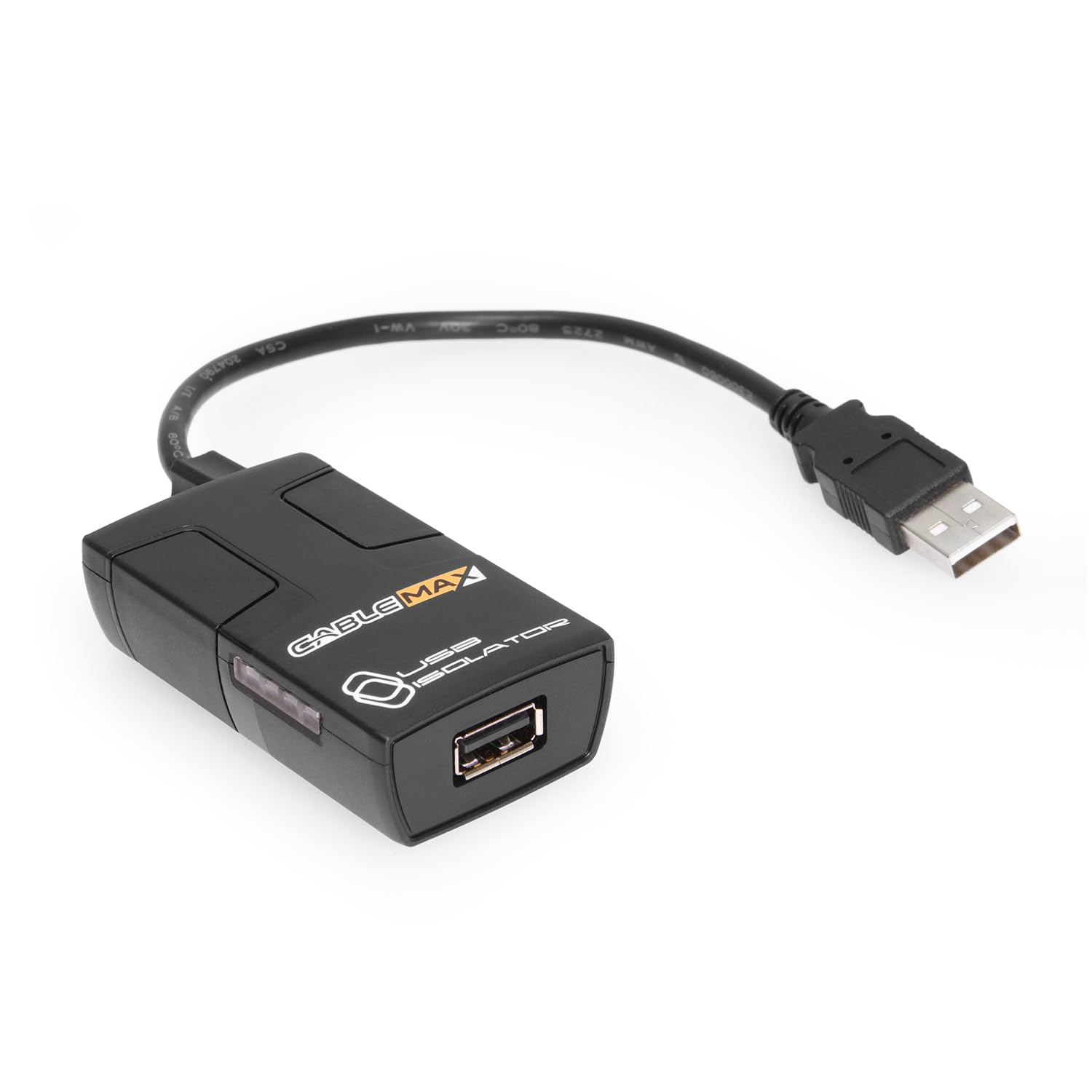USB 2.0 Isolator - Hi-Speed 480Mbps, Surge Protection, No Drivers Needed - Plug & Protect Your Investment