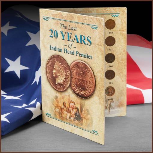 Last 20 Years of Indian Head Pennies Collection Complete Antique US Coin Set