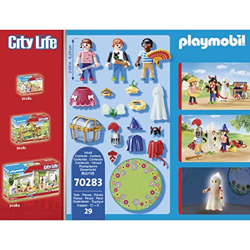 Enfants Et Malle De Déguisements City Life 70283 Playmobil La Boîte - vue 3