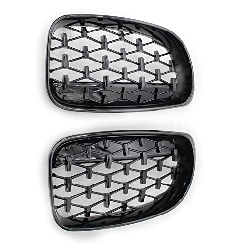 Rejilla frontal de riñón para sustituir calandra en BMW E81 E82 E87 E88 2008-2011 6